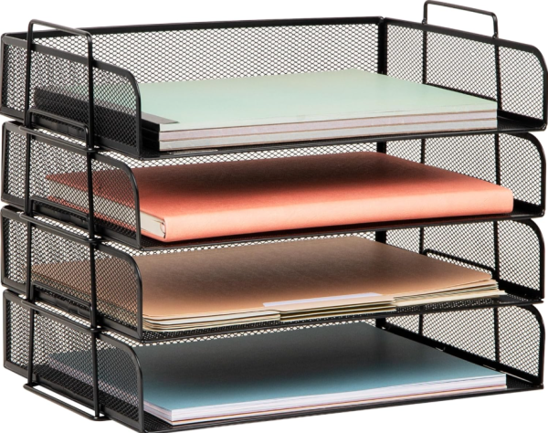 Stackable paper trays