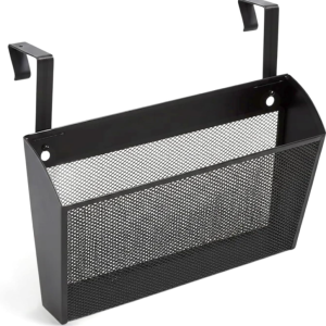 Metal mesh wall-mounted letter holder